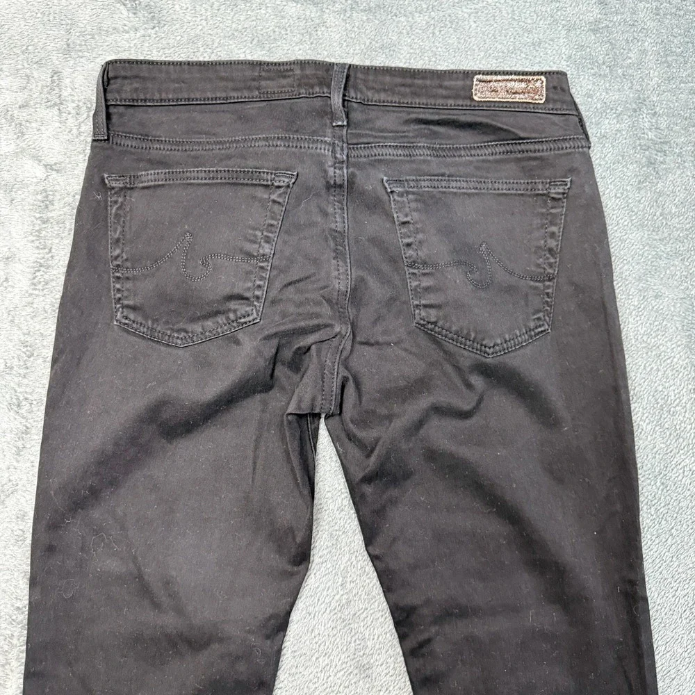 AG‎ Adriano Goldschmied Women's  Size 27P Black Skinny Jeans Made in USA
